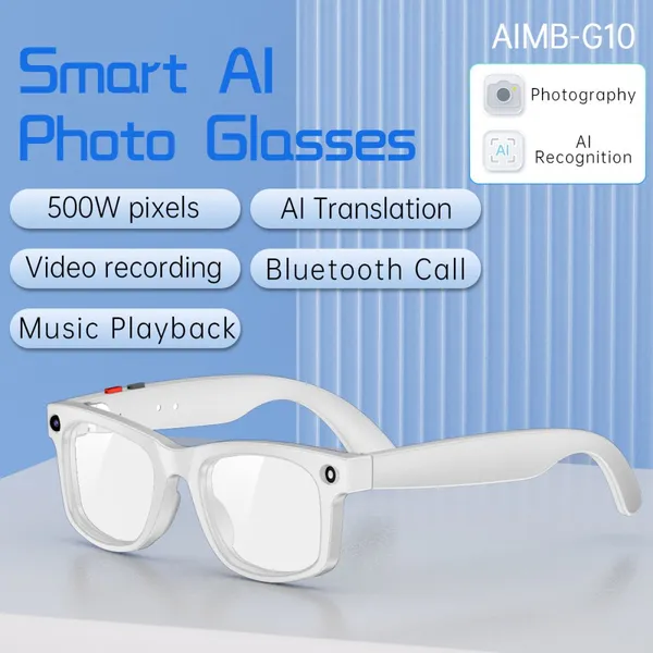 S2 Max Wireless Smart Audio Glasses, Noise‑Canceling Mic, Lightweight Polarized Sunglasses for Men Women Daily Use photo-3