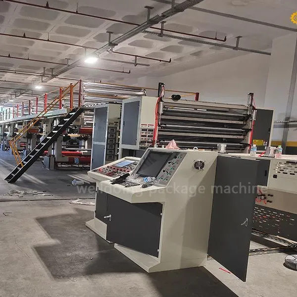 High Speed Paper Hardboard Production Line For Thick Board Making photo-2