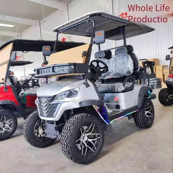 New-style Oulilang Electric Golf Carts, Four-wheel Sightseeing, Scenic Area Tourism Shuttle and Patrol Vehicles, Factory Direct Sale photo-2