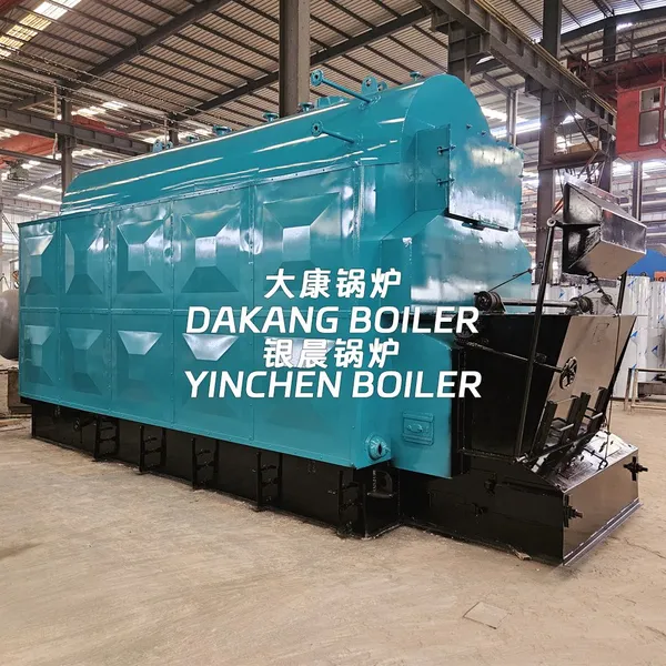 Yinchen Vertical Biomass Steam Boiler Energy Saving Biomass Pellet Boiler Low Operating Cost photo-4
