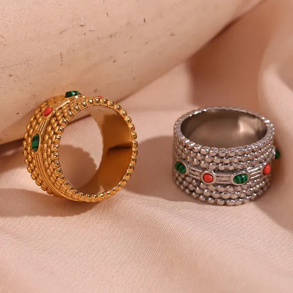 Stainless Steel Ring for Fashion Jewelry, Modern Stackable Rings, Suitable for Daily Wear Wholesale photo-5