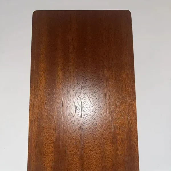 Melamine Faced Blockboard, Black Walnut Grain E0 Grade Wood Panel For Wardrobe Cabinet Furniture