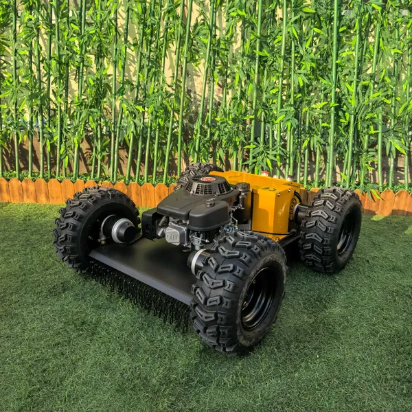 Robotic Lawn Mowers Wire Free Easy Parts Replacement Euro 5/EPA Quadricycle Brush Cutter For Garden Maintenance
