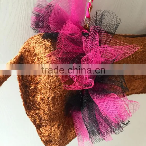 Custom Lovely Stuffed Plush Dog Toy Bag for Babies and Kids photo-3