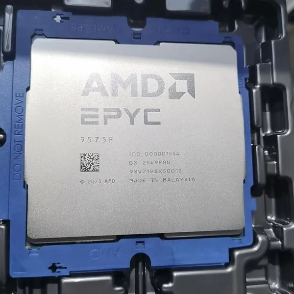 AMD EPYC 9575F Server Processor, SP5 Socket, High Performance Enterprise CPU for Data Center Computing