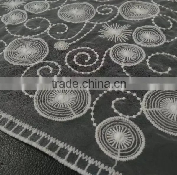 2016 New Arrivals Premium Swiss Voile Lace Heavy Fabric 100% Cotton Lace, Wedding Dress Red.black photo-4