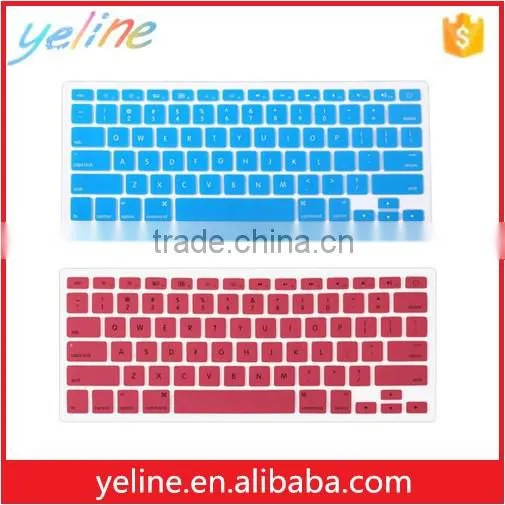 Colorful Transparent Silicone Keyboard Covers for Pro 13 " 15" 17" photo-5