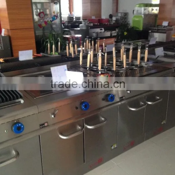Chinese Luxury Western Gas Pasta Cooker With Cabinet photo-5