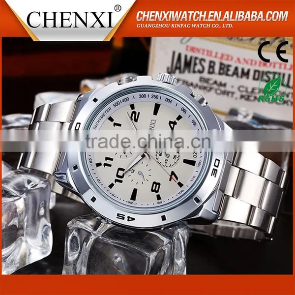 Made In China Factory Price Japan Movt Quartz Watch Stainless Steel Back photo-5