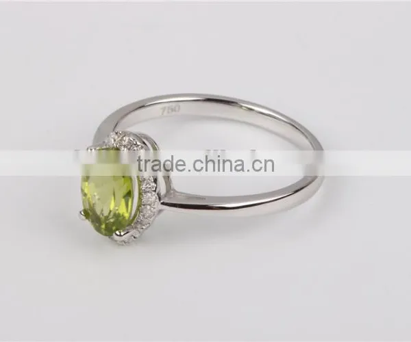 Sartificial Stone Designs Sterling Ring Panyu Factory Process Jewelry photo-4