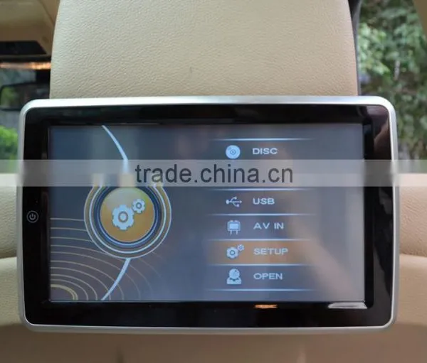 DS-X10D 10.1inch Car Headrest Dvd Player Monitor With Andrroid and Capacitive Touch Screen photo-2