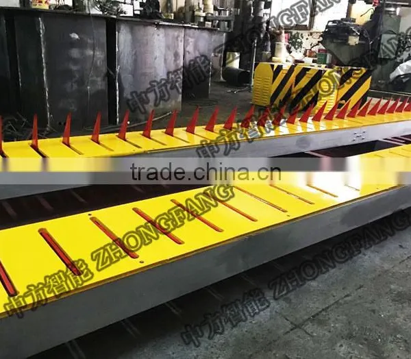 Full Automatic Steel Material One-way Spike Speed Hump Tyre Killer Barrier for Road Safety