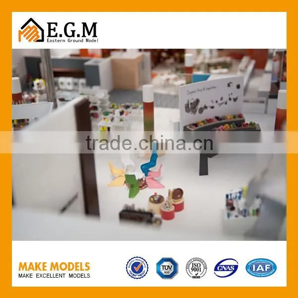 Internal View Model of Micromarket-1:100 Scale photo-6