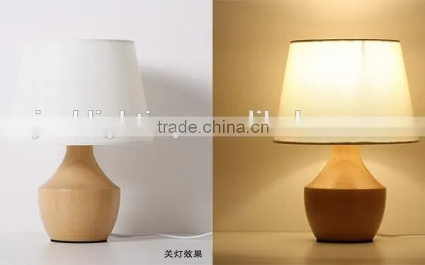 LED Wood Table Lamp LED Wood Table Light JK-879-22 Old-growth Varied Good Quality Carven Dinner Nice Table Lamp photo-5