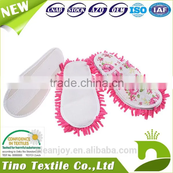 Clean Felt Shoes Cheap Price Kitchen Dust Chenille Mop Slippers photo-6
