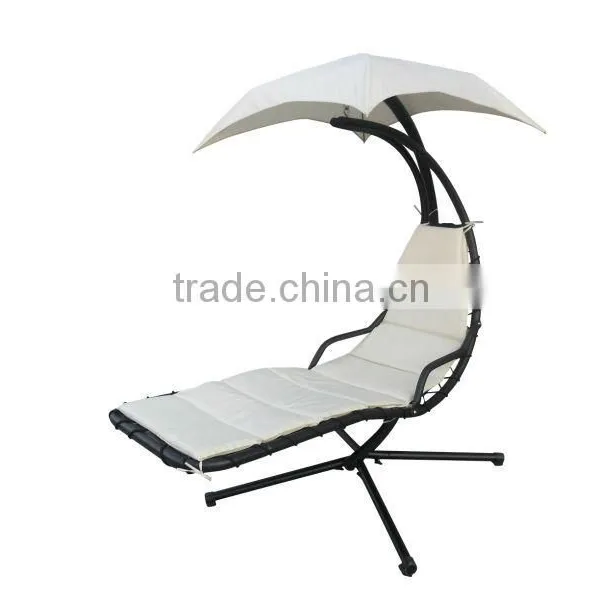 Hot Selling KD Design Metal Stand Helicopter Canopy Outdoor Swingasan Chair photo-4