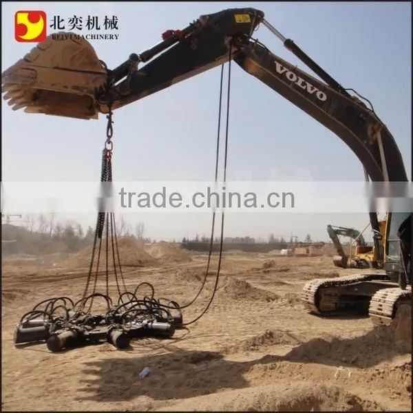 Best Construction Machinery Excavator Crane Part Concrete Hydrailic Round Pile Breaker/cutter photo-2