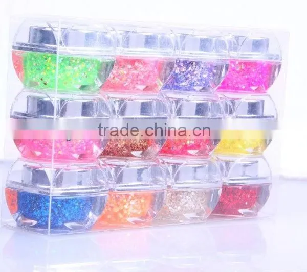 Flakes Glitter Gel