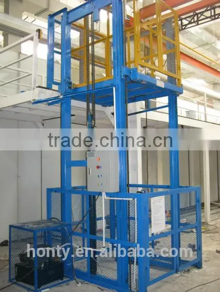 Lead Rail Hydraulic Cargo Lift/hydraulic Lift Elevator/fixed Chain Lift Platform/ Arm Lift Platform photo-5