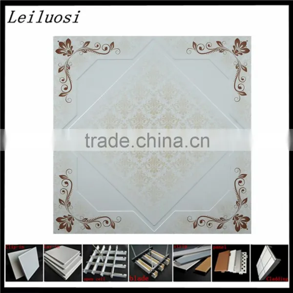 Artistic Building Material Suspended Metal Ceiling
