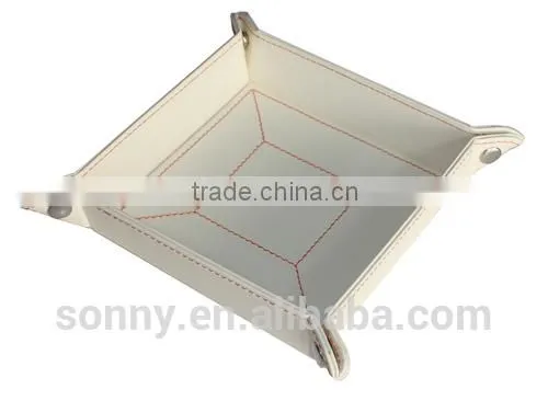 Leather Valet Coin Tray photo-5