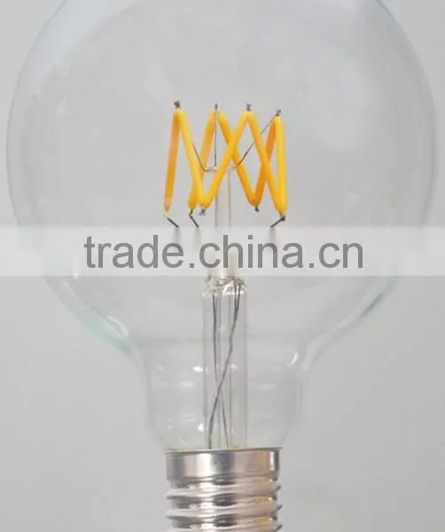 Vintage G95 4w 6w 8w Led Filament Bulb E27 Decorative Light B22 240v 110v photo-3