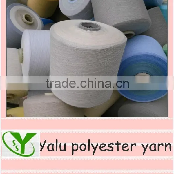 NE 24s/1 100% Polyester Yarn for for Kitting and Weaving photo-6