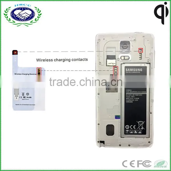 Ultrathin Wireless Charging Receiver Card for Samsung Note 4 photo-2