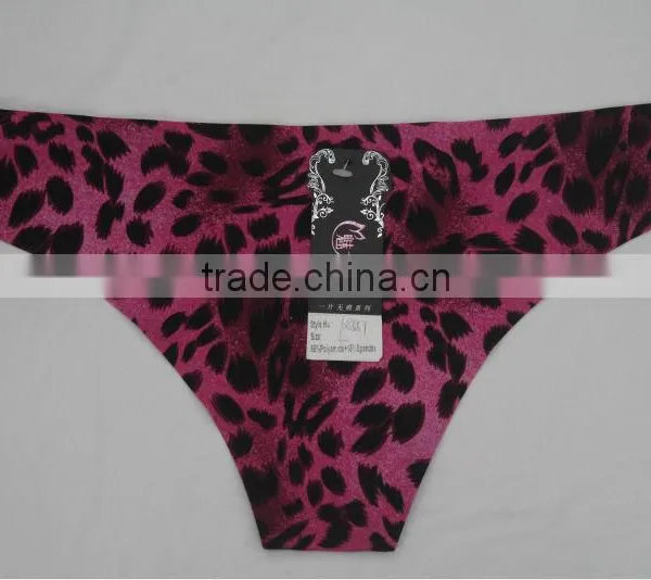 2014 Leopard Print Sexy Fancy Women Wearing G Strings