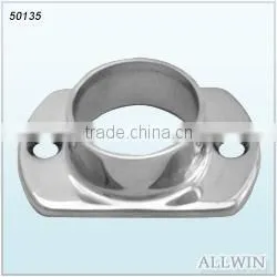 Stainless Steel Round Post Floor Flange photo-3