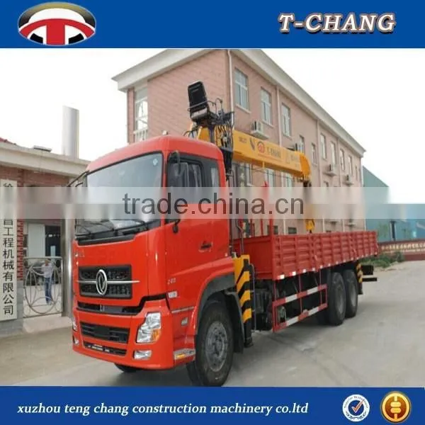 High Quality SQ12SA3 12tons Swing Arm Hoist Lorry Crane Sale