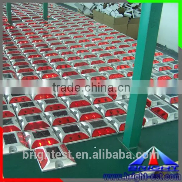 Flashing Ultra Bright LED Light Solar Traffic Solar Road Stud,Round Cat Eyes LED Solar Road Stud photo-6