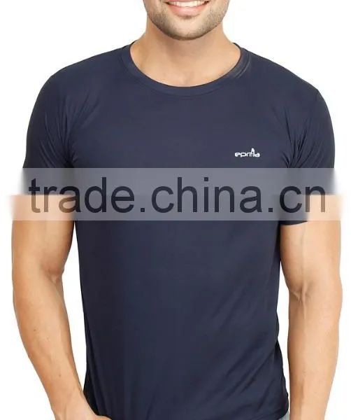 Man's T-Shirt With Glossy LA Print And Roll Sleeve Bangladesh Factory photo-5