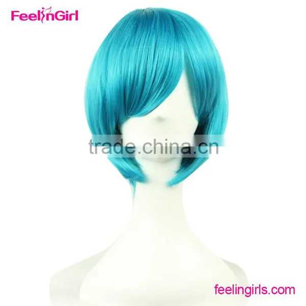 Cute Bob Cosplay Short Wig for Party photo-3