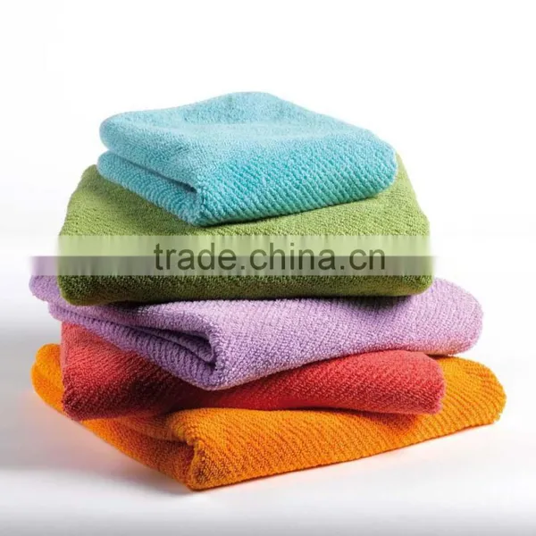 China Textile Design Comfortable Wholesale 350g Common Weight Bath Towel photo-6
