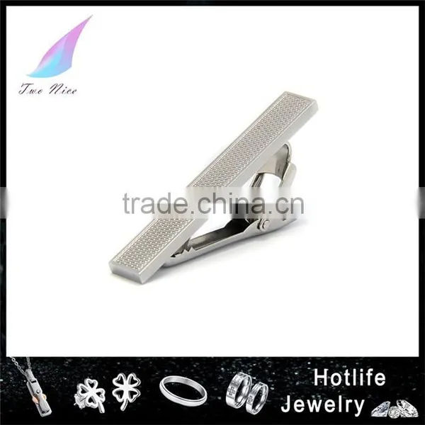 Men Jewelry Best Father Gift Stainless Steel 316L Blank Tie Clip