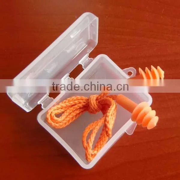 2016 Hot Selling Tree Shape Ear Plugs TPR Silicone Tree Ear Plugs Safety Soundproof TPR/silicone Earplugs With String photo-5