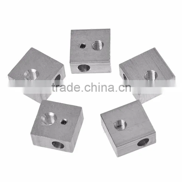 3D Printer Extruder 3D Printer Accessories Aluminum Heater Block M3/M6 Specialized for 3dprinter Machine Reprap Prusa i3 DIY Kit photo-2