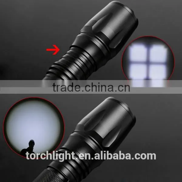 Best Price Adjustable Focus Beam CRE E LED Flashlights Torch 3 Mode photo-2