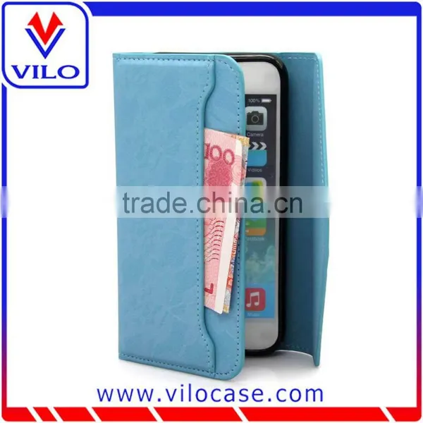 Luxury High Quality Wallet Leather Case for Iphone 6s photo-5