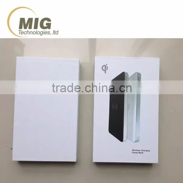 For Samsung S6 10000mAh Mobile Power Bank Wireless Charger Charging Pad Qi-Enabled Phones photo-4
