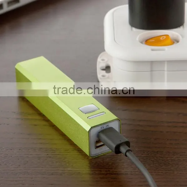 Universal Power Bank 2014 Hot Sell Best Quality Full Colour USB Power Bank 2600 photo-2