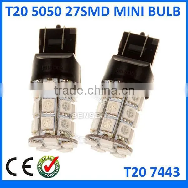 W21/5W 7443 T20 27SMD 5050 LED Car Brake Lights Rear Lights Stop Lights photo-2