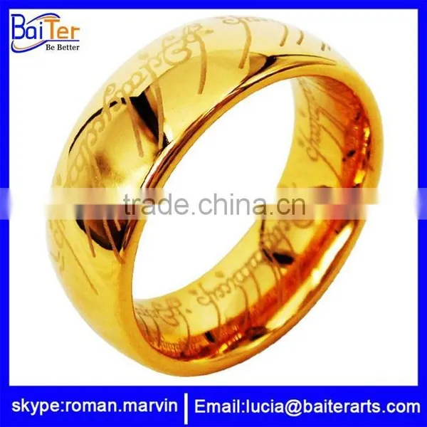 2015 Wholesale Fashion Gold Ring Designs For Boys photo-4
