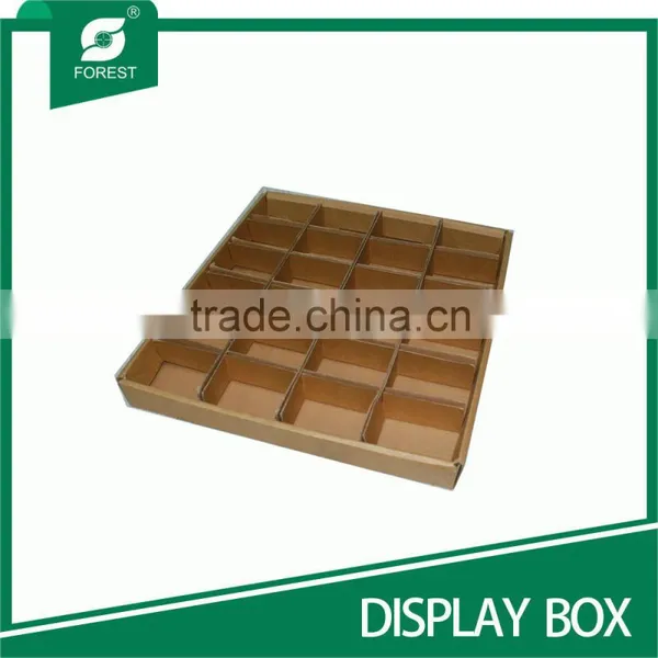 LARGE KRAFT SHELF BOX PLAIN CORRUGATED DISPLAY BOXES photo-3