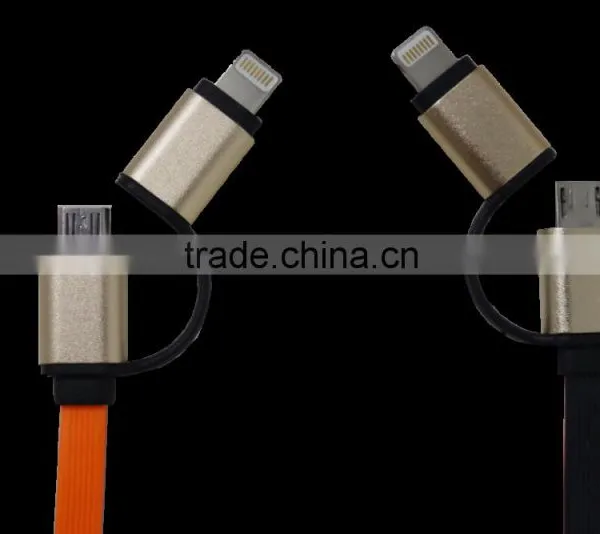 2 in 1 Vampire Cable With Micro+lighting photo-4