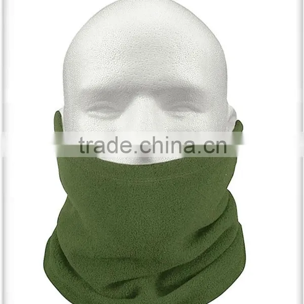 Unisex Polar Fleece Neck Warmer Thermal Snood Scarf photo-5