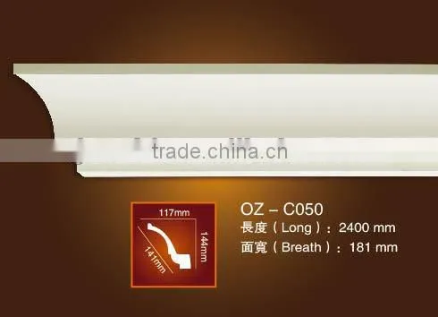 Interior PU Material Crown Cornice photo-4