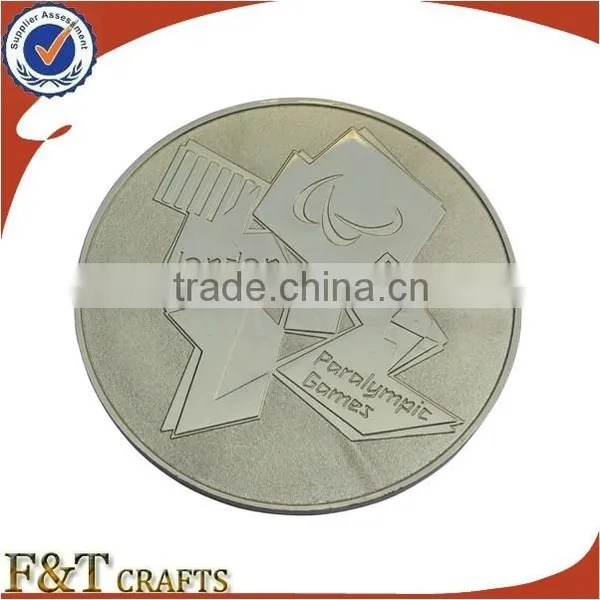 High End Producer Die Struck Sport Honner Award Gold Metal Coin for Souvenir photo-2