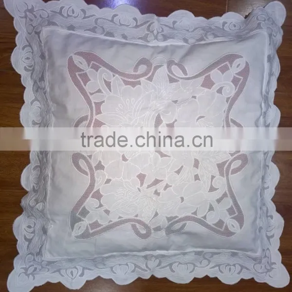 Luxury Embroidery Cushion Cover ,Latest Design Pillow Cover,handmade Embroidery Cushion Cover photo-2